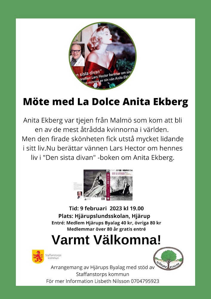 Möte med La Dolce Anita Ekberg